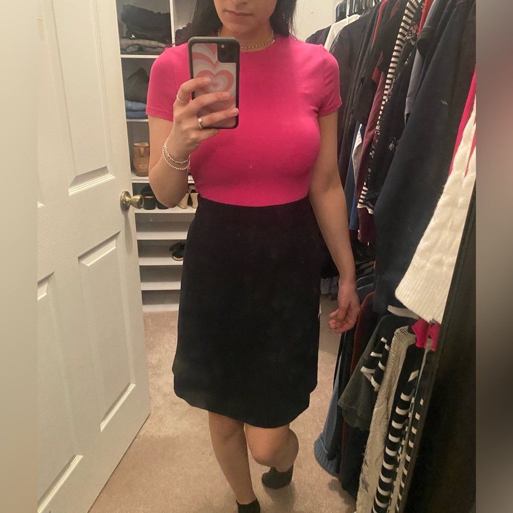 Black knee length Kate Spade skirt size 6